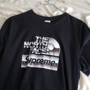 Supreme x The Northface Metallic box logo